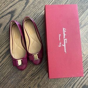 Ferragamo ballet flats. Very good condition